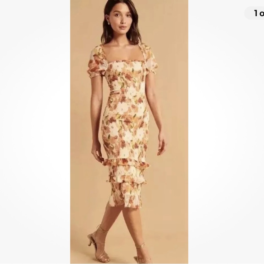 Abercrombie and Fitch floral spring dress